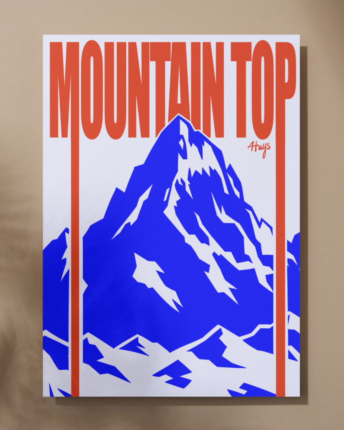 Affiche "Mountain Top"