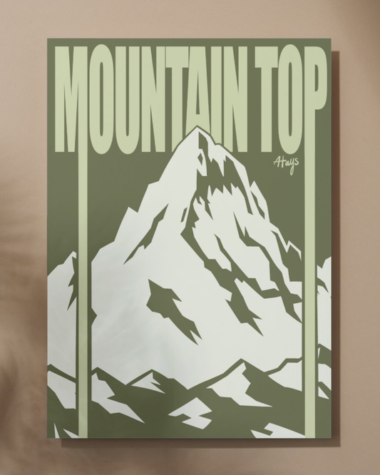 Affiche "Mountain Top"