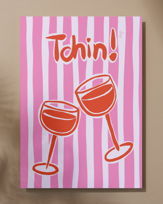 Affiche "Tchin !"