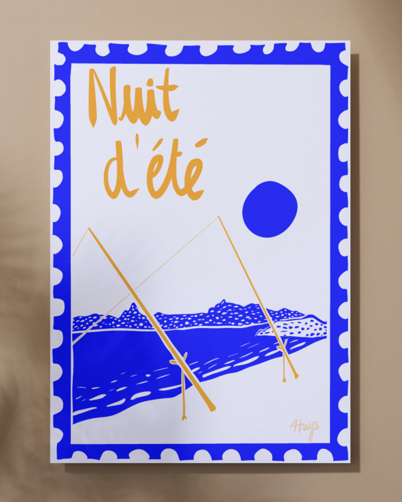 Affiche "Nuit d'été"