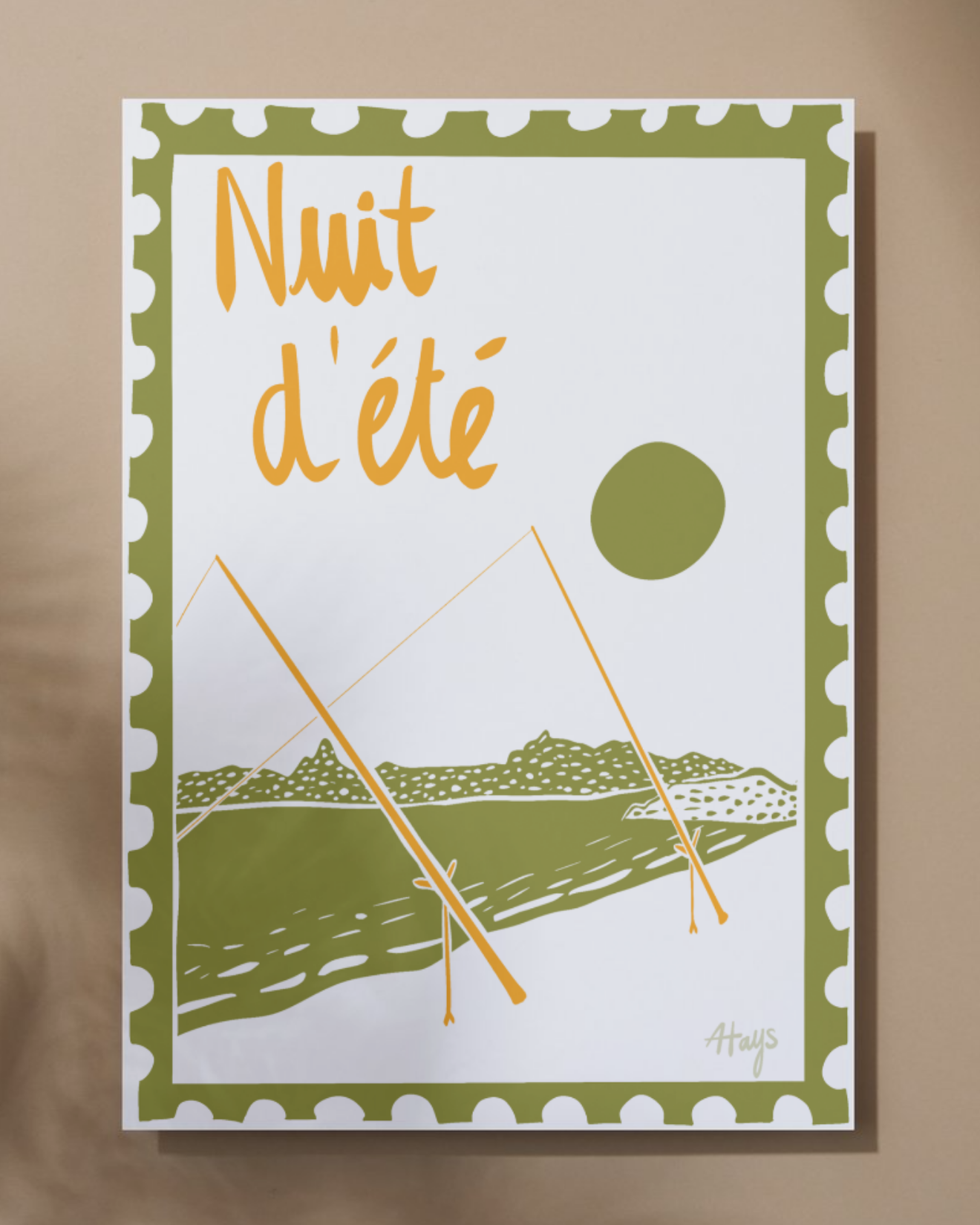 Affiche "Nuit d'été"