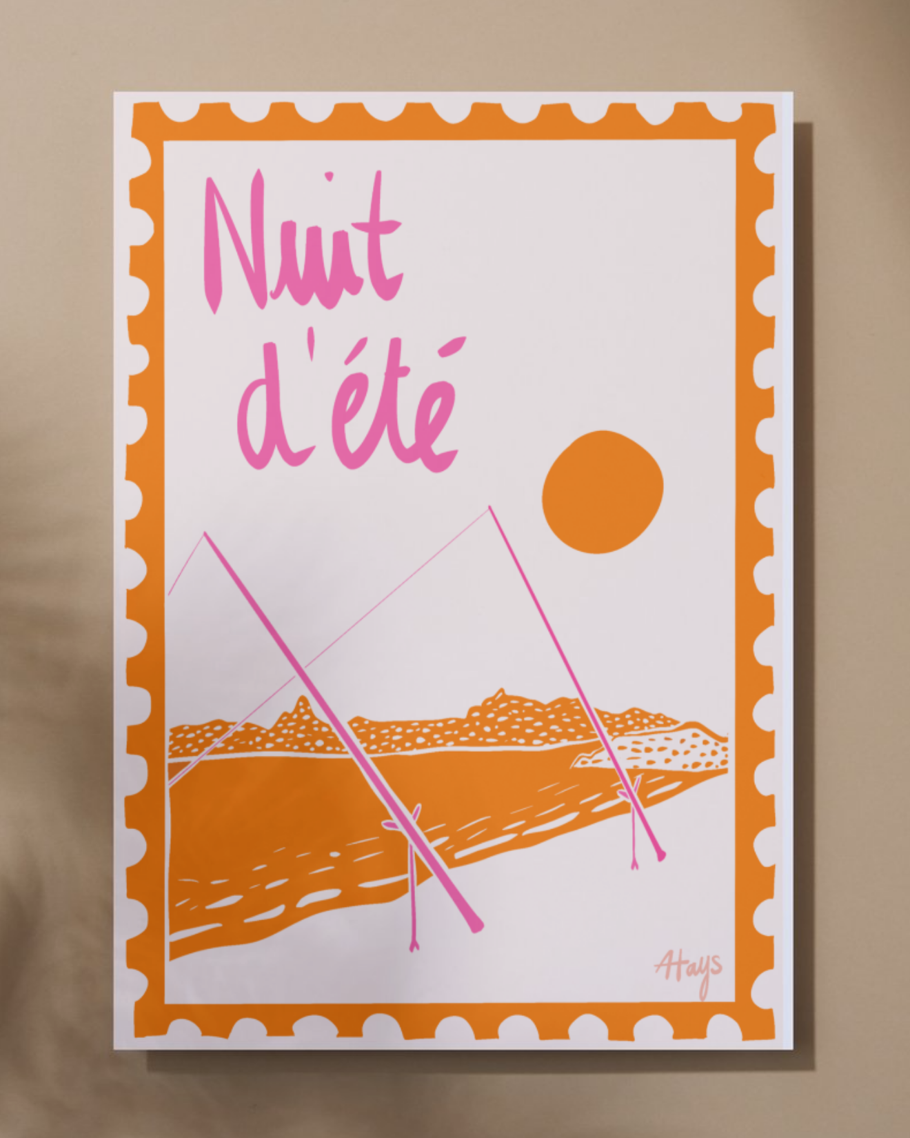 Affiche "Nuit d'été"