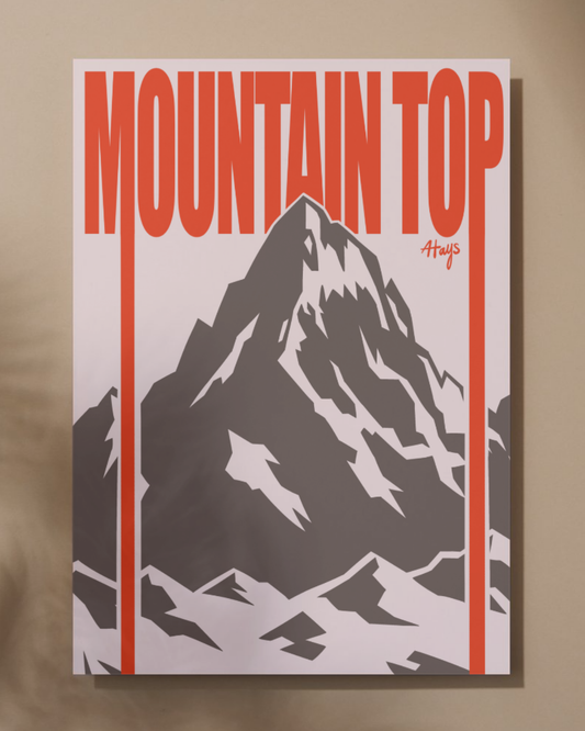 Affiche "Mountain Top"