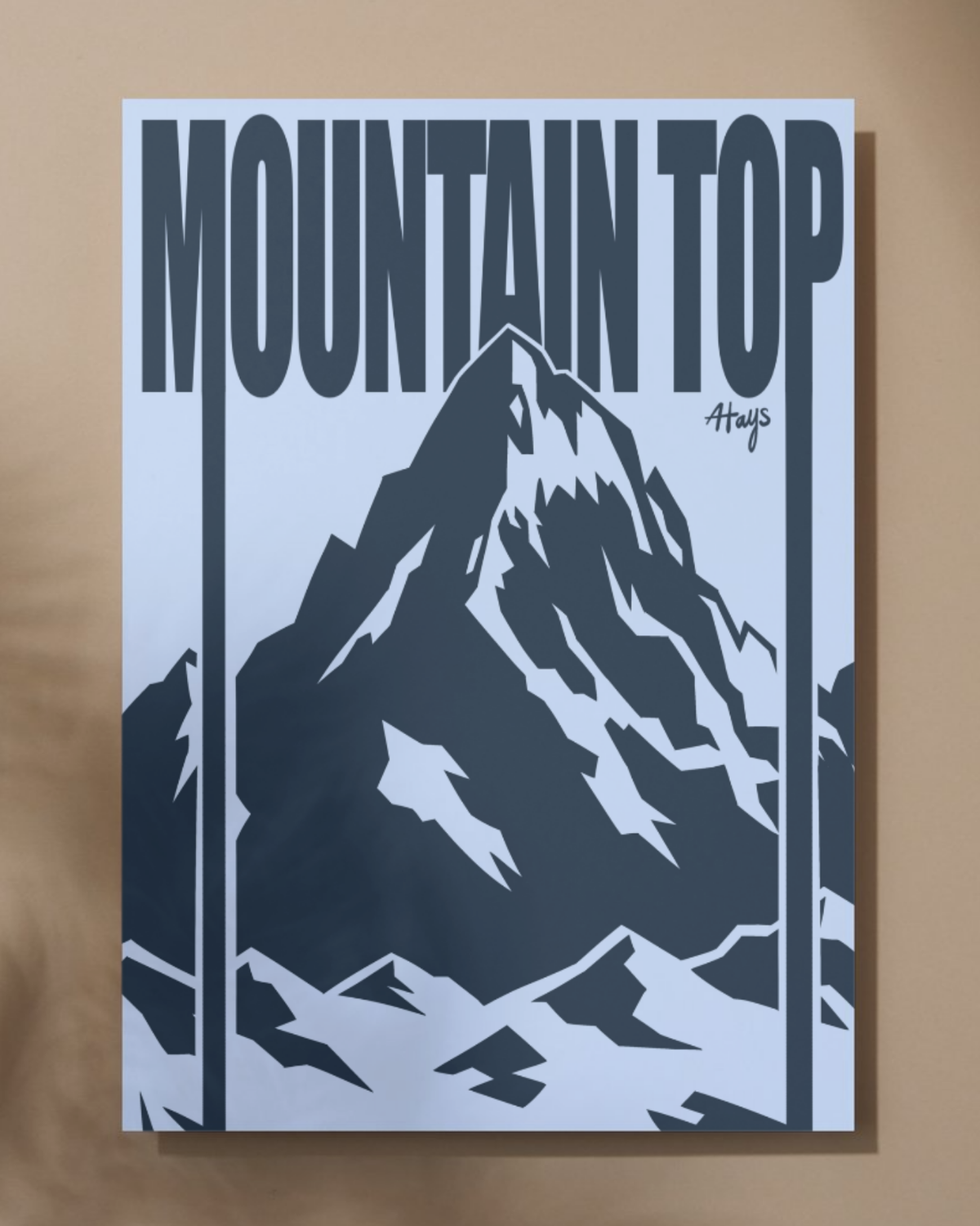Affiche "Mountain Top"