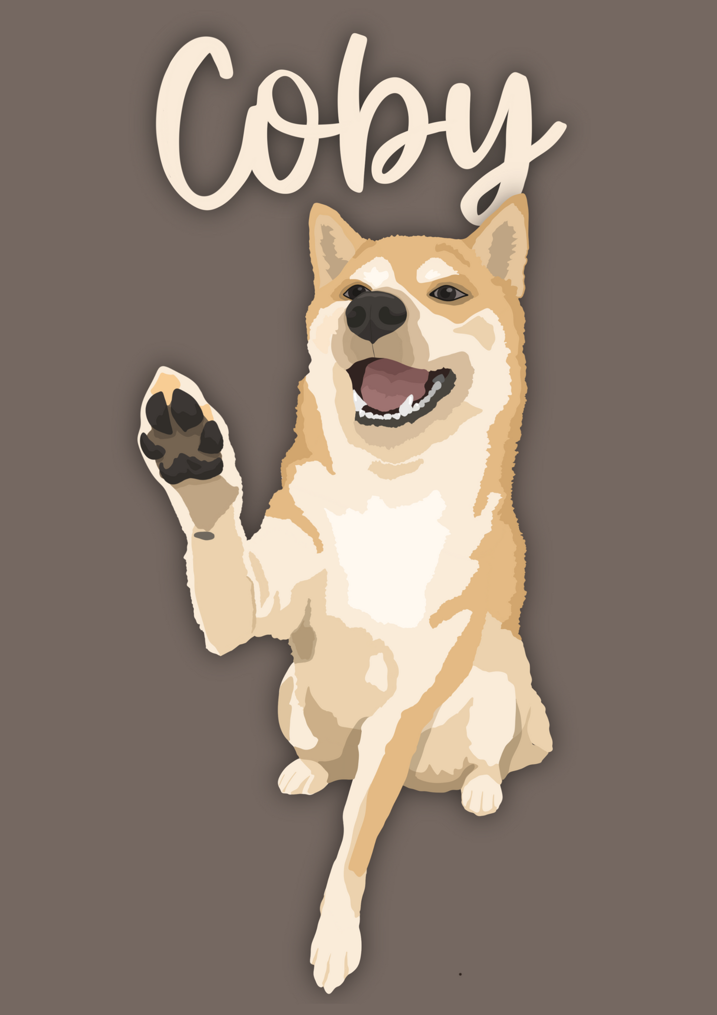 Illustration Personnalisée Animalière