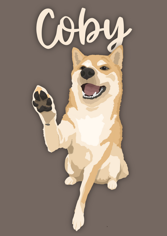 Illustration Personnalisée Animalière